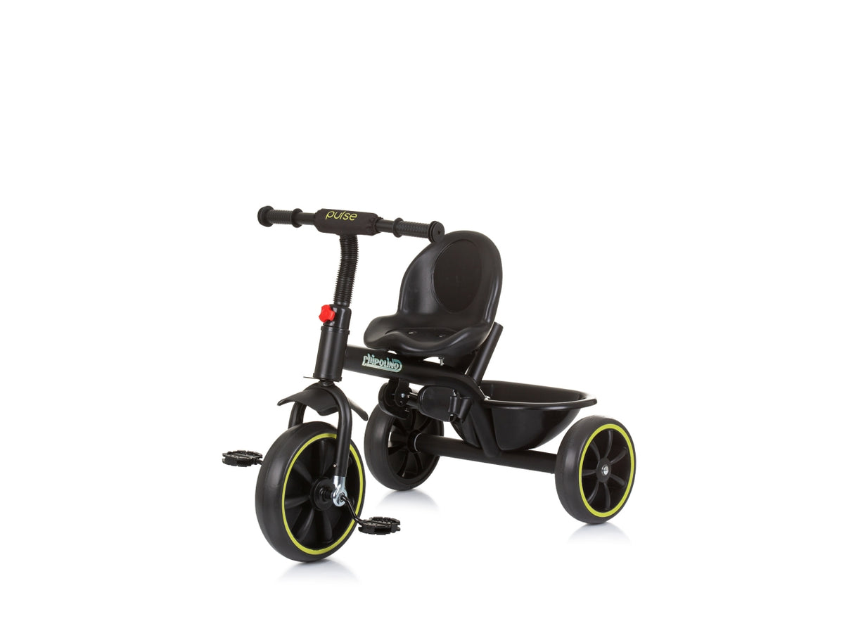 Triciclo con tettuccio pulse granito 18 mesi | Chipolino $