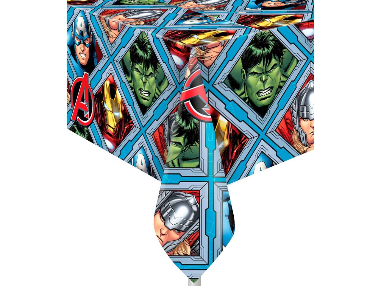 Tovaglia di plastica mighty avengers misura 120x180cm