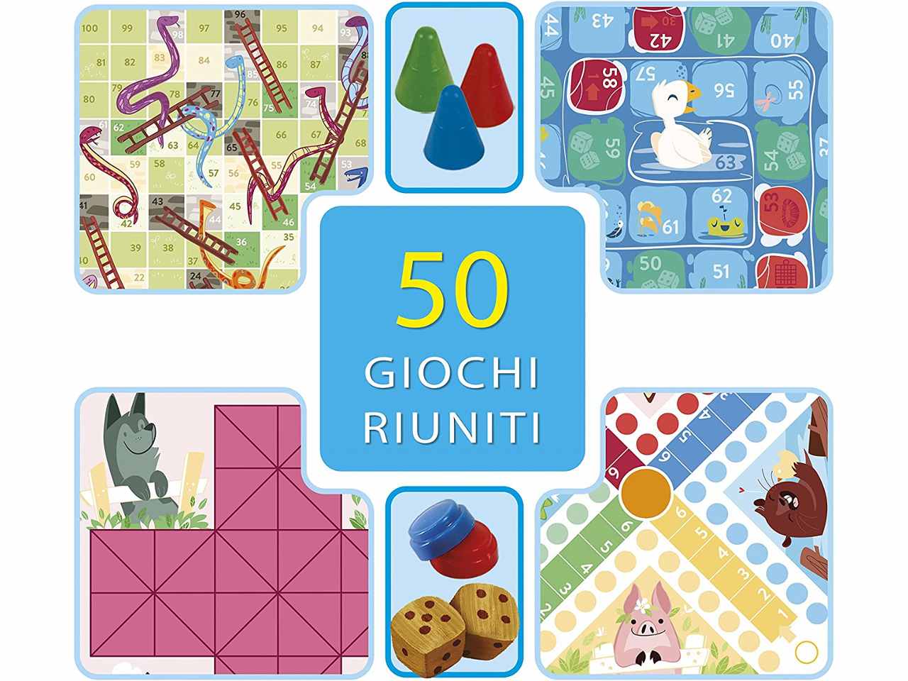 Gioco 50 Giochi Riuniti