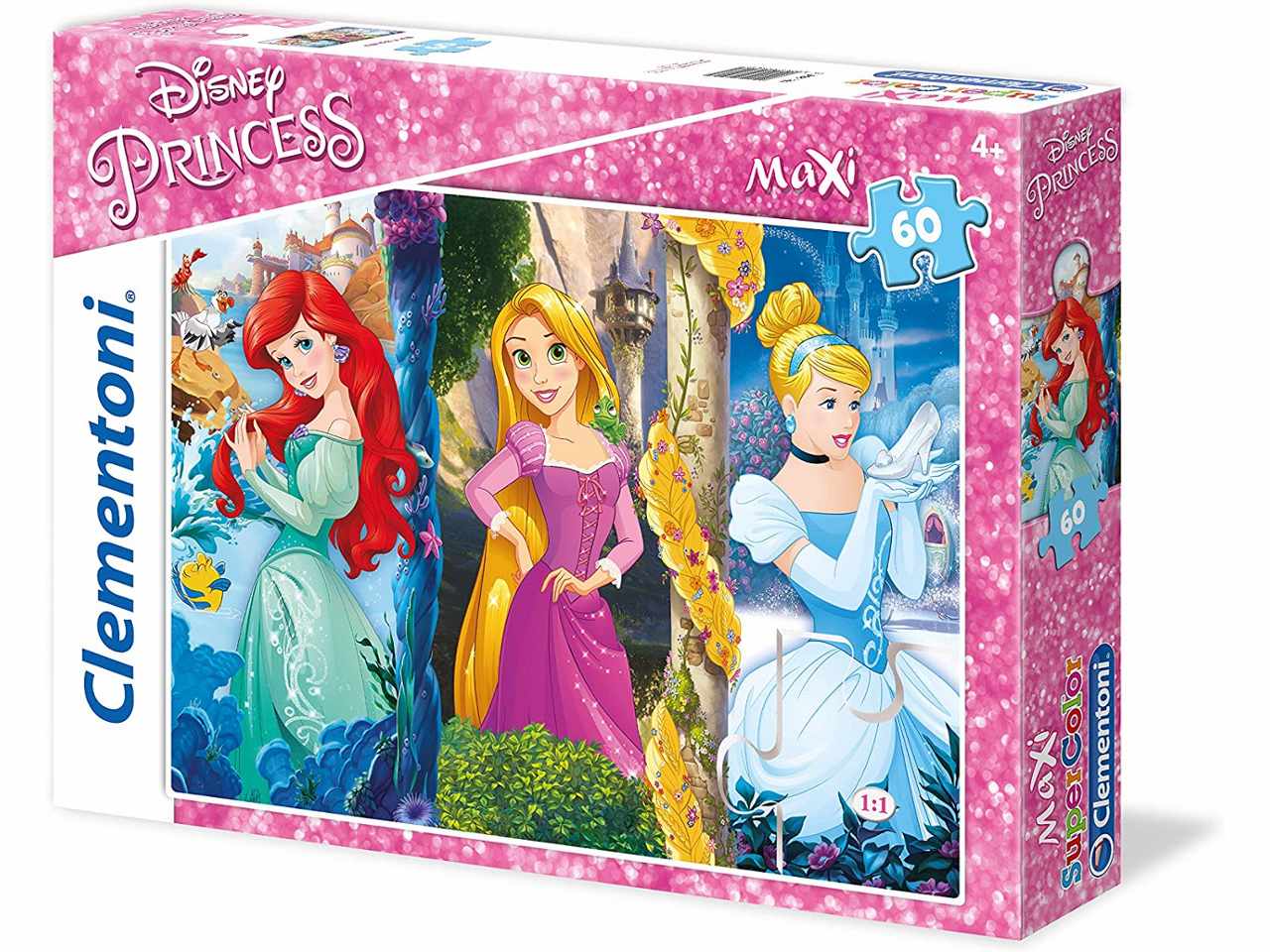 Puzzle da 60 pezzi maxi Princess