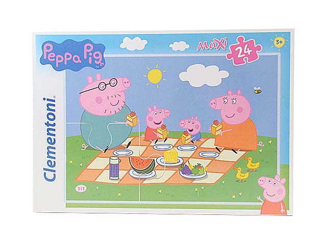 Puzzle da 24 pezzi maxi Peppa Pig