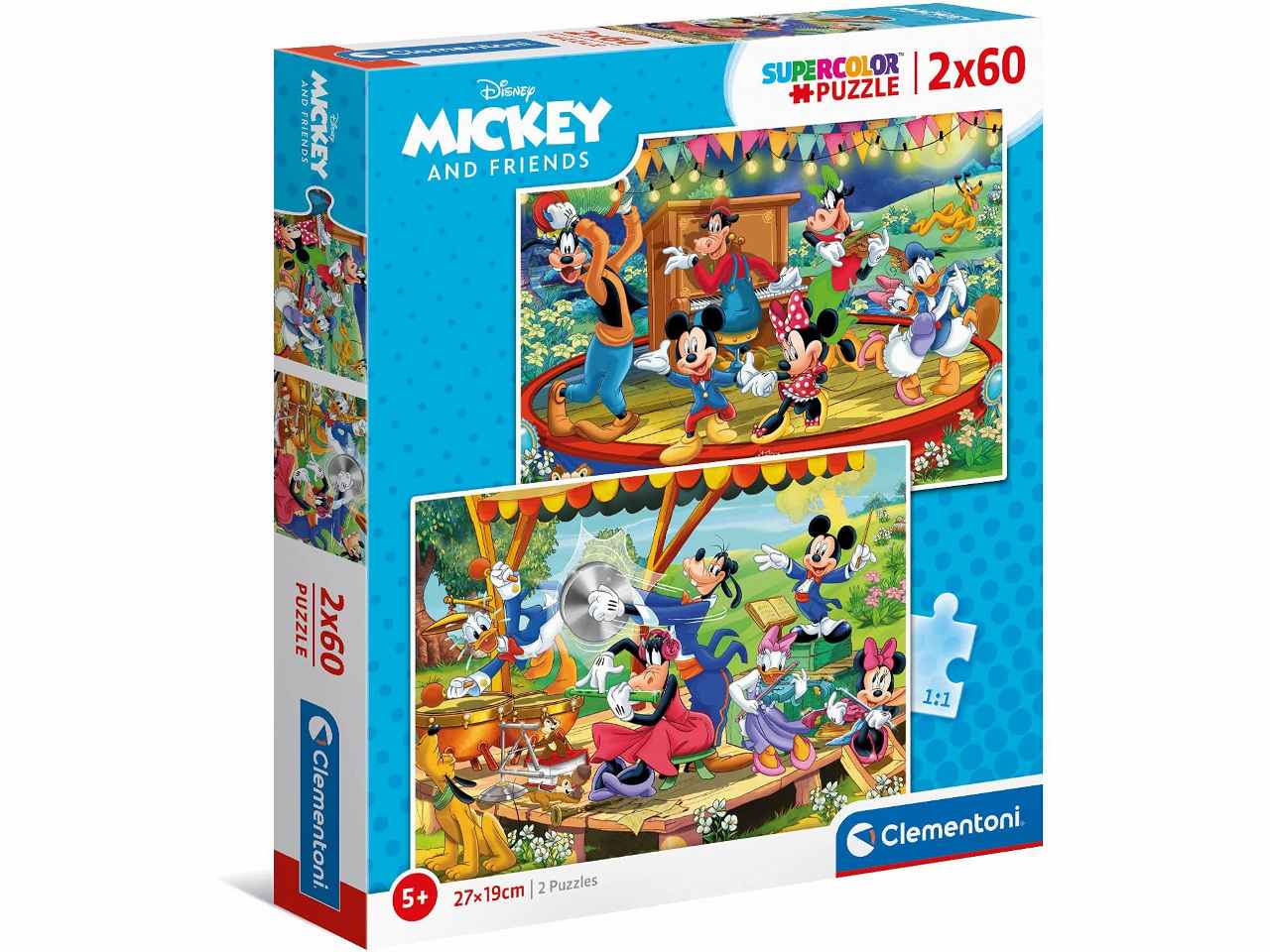 Puzzle 2x60 mickey and friends 21620p$