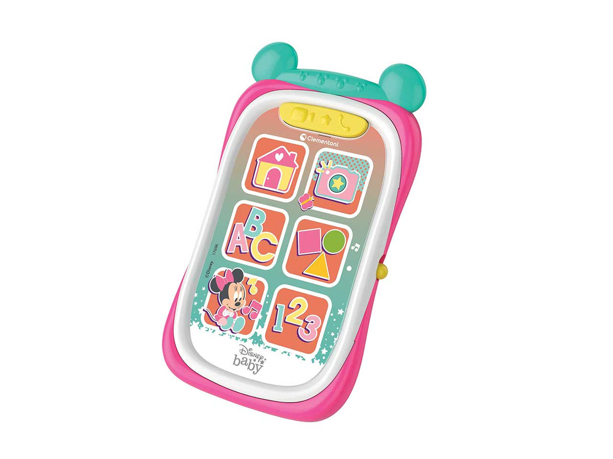 Disney Baby Minnie Telefono Giocattolo Gioco Elettronico Educativo - Clementoni $