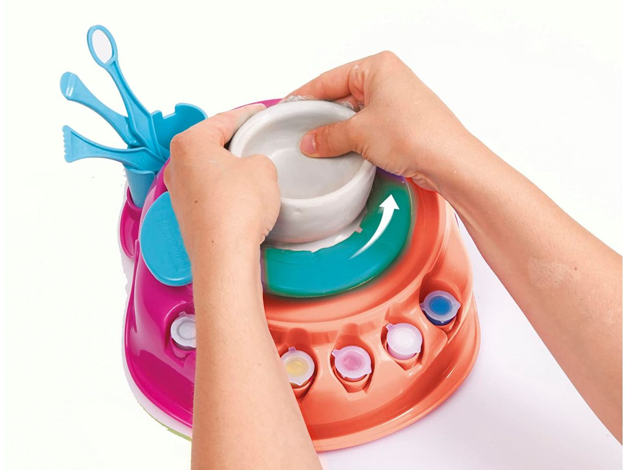 Idea! pottery wheel