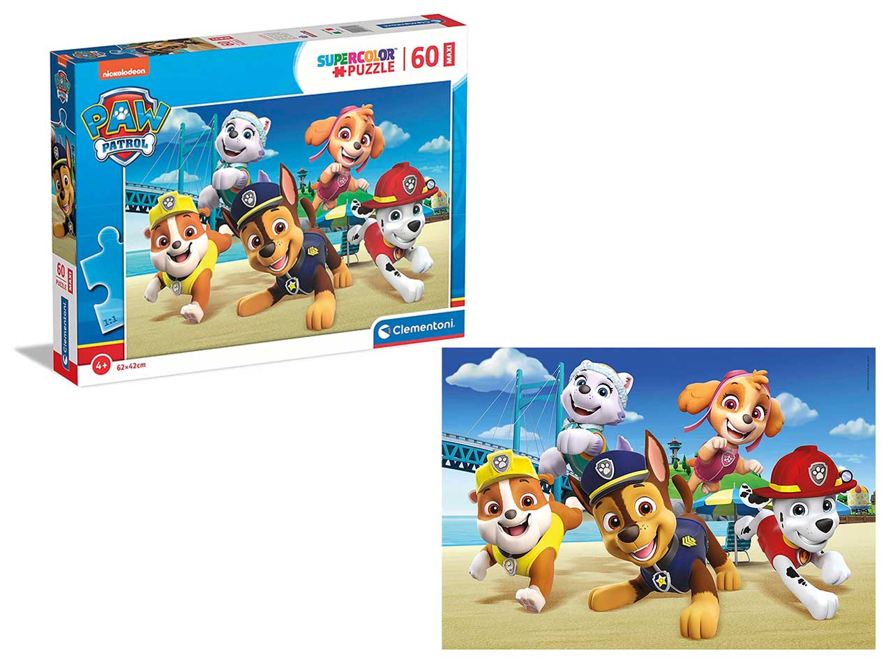 Puzzle da 60 pezzi Paw Patrol 2