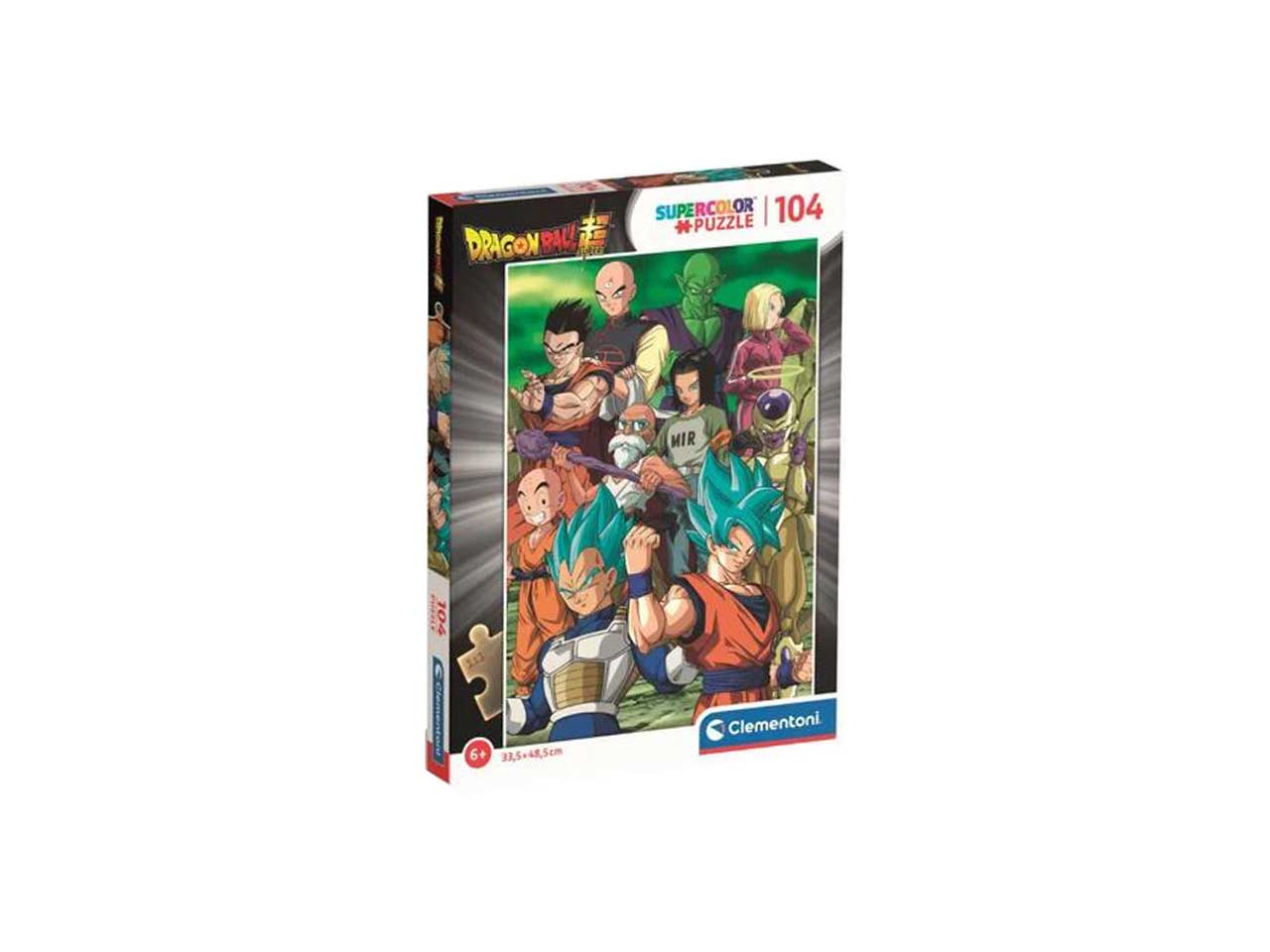 Dragon Ball Supercolor Dragon Ball Puzzle 104 pezzi - Clementoni