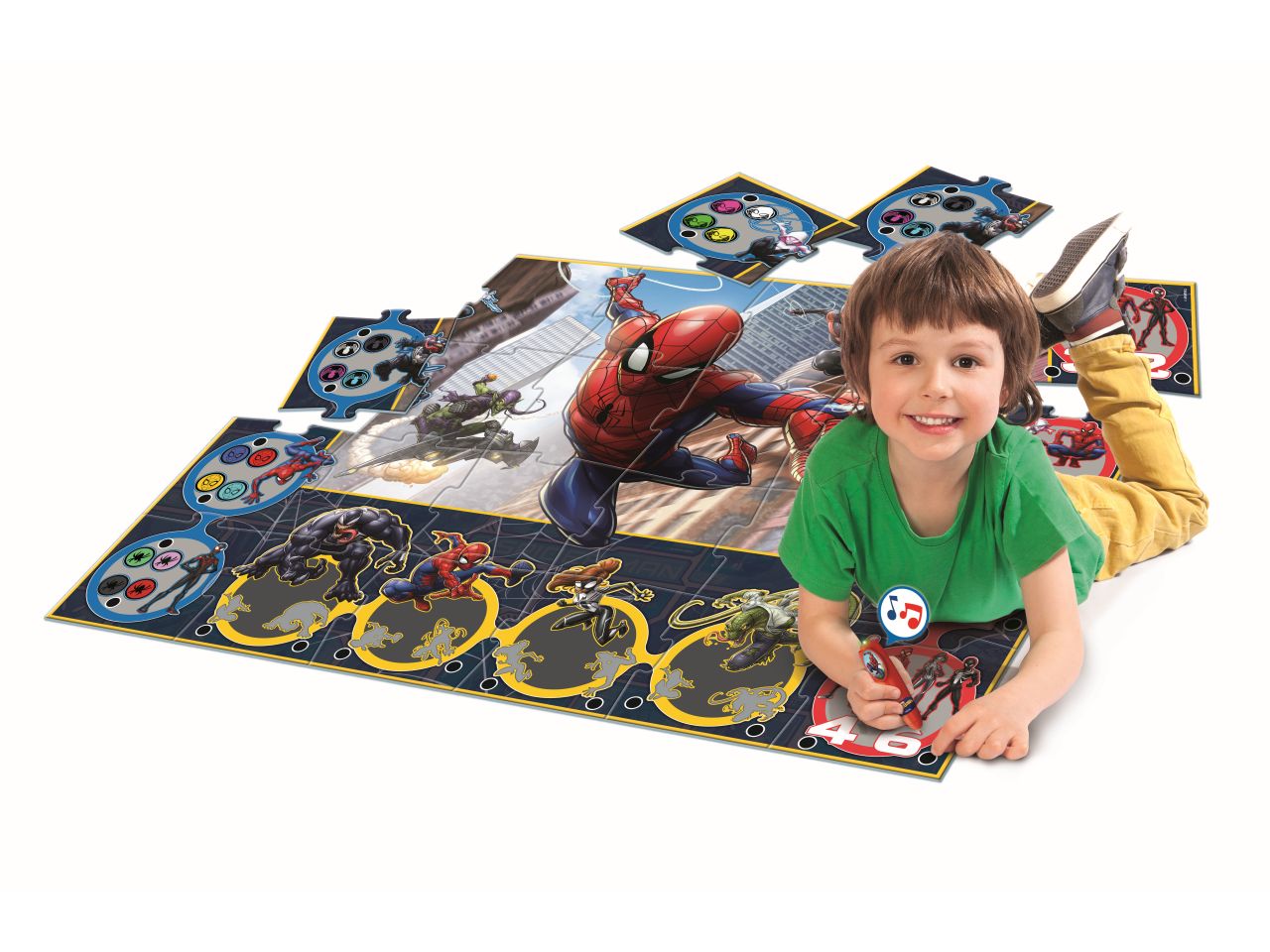 Tappeto Gigante Marvel SpiderMan Puzzle 24 pezzi - Clementoni