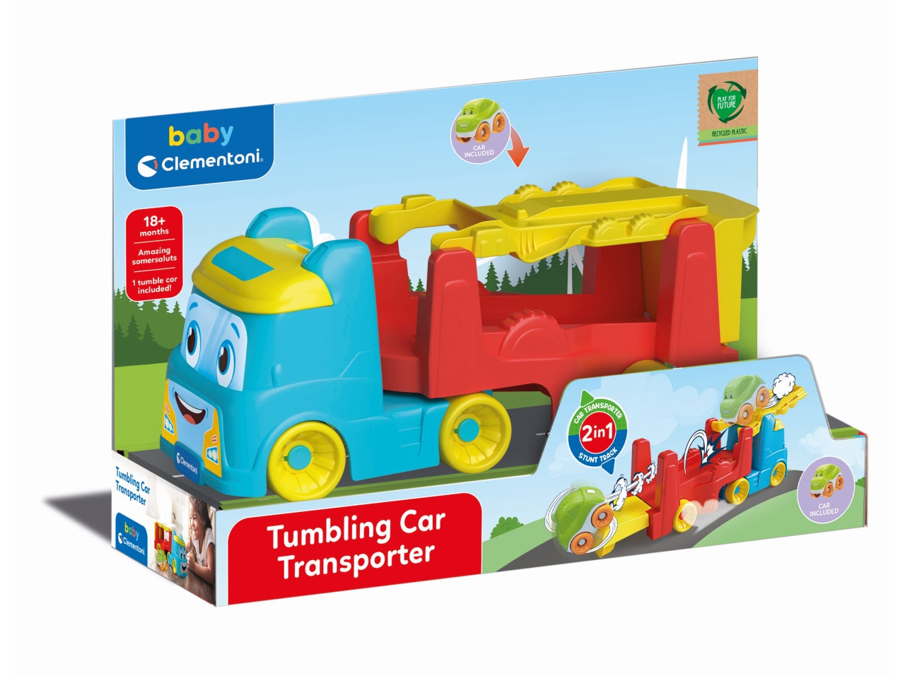 Baby clementoni car transporter