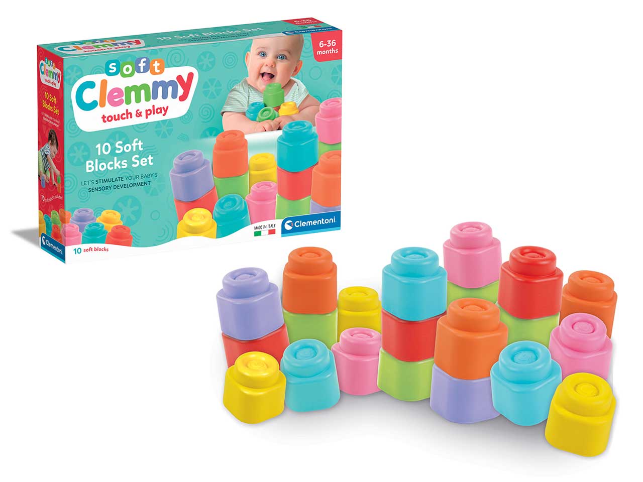 Soft clemmy 10 mattoncini