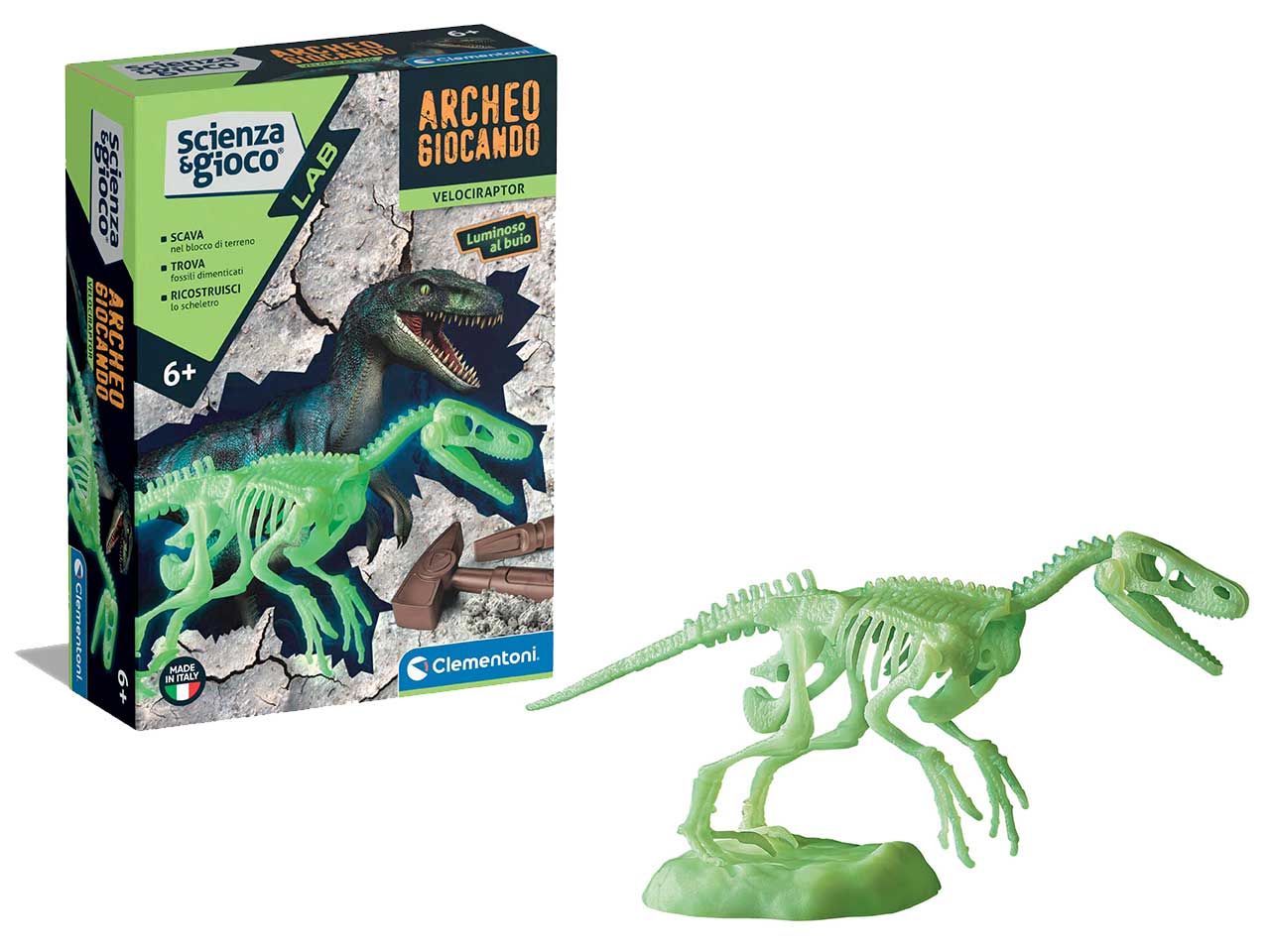 Archeogiocando velociraptor