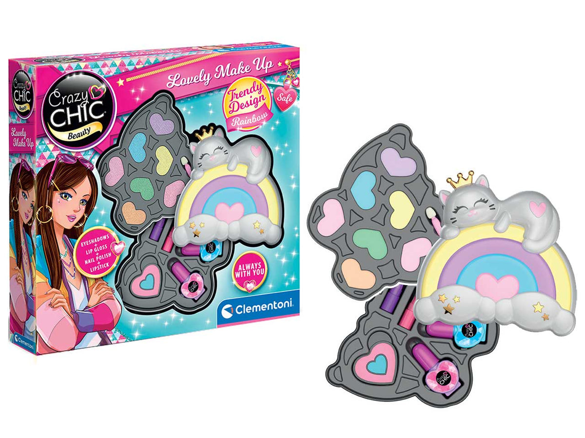 Crazy chic lovely make up rain