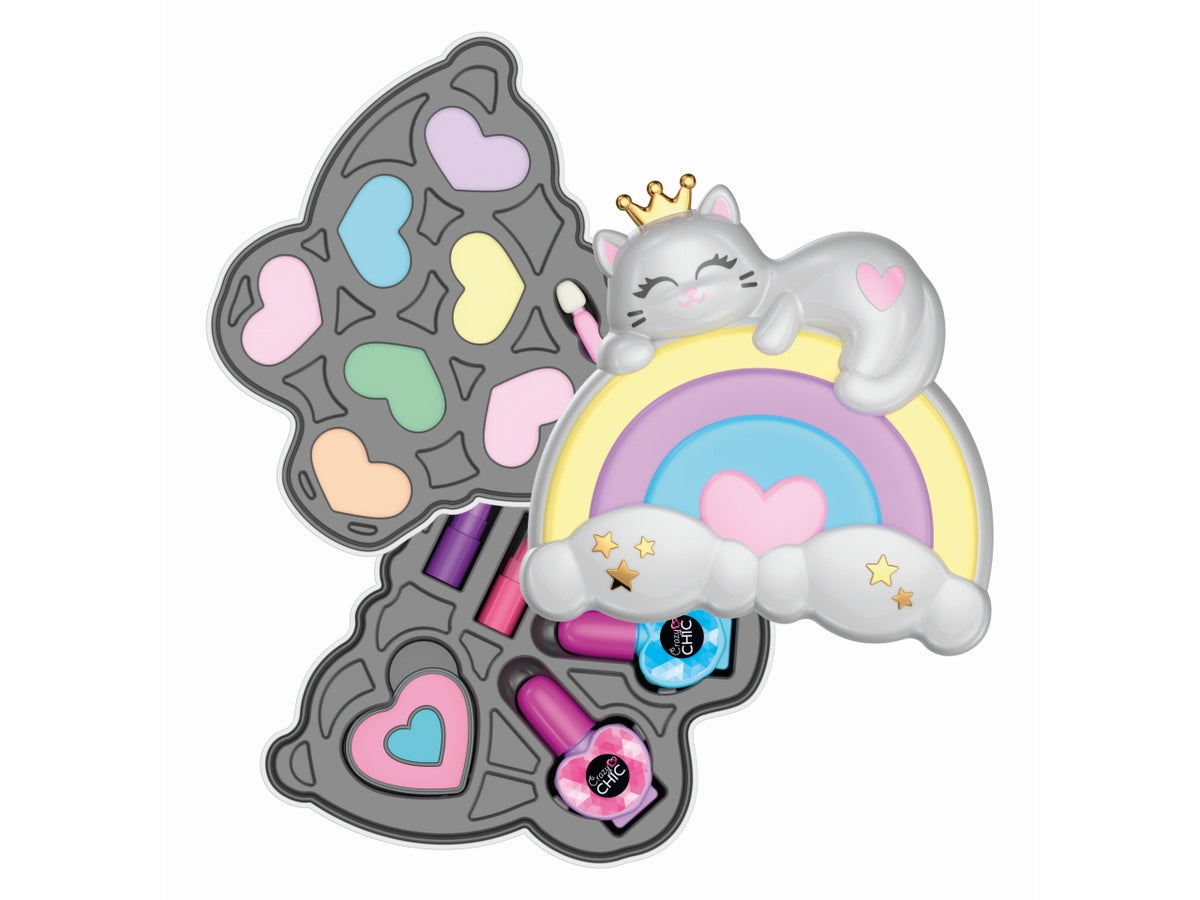 Crazy chic lovely make up rain