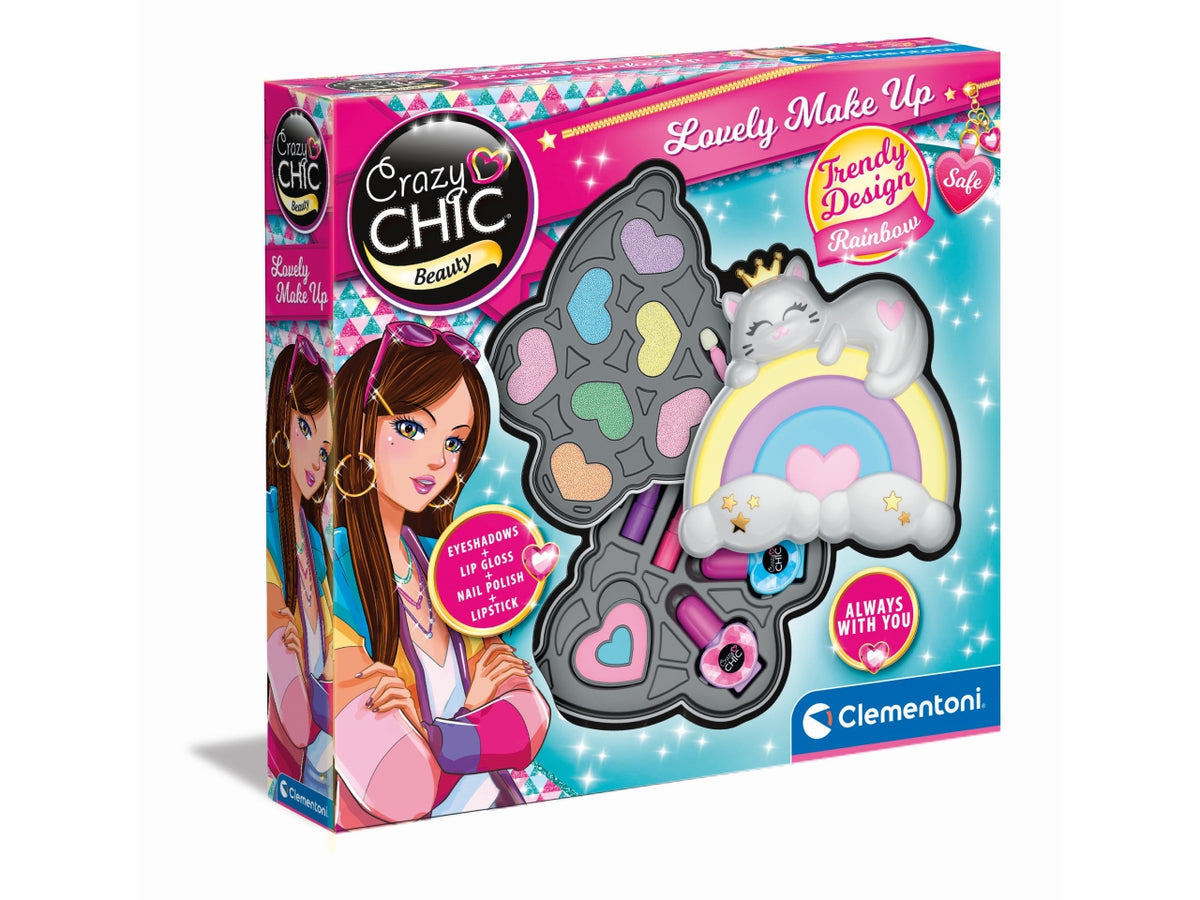 Crazy chic lovely make up rain
