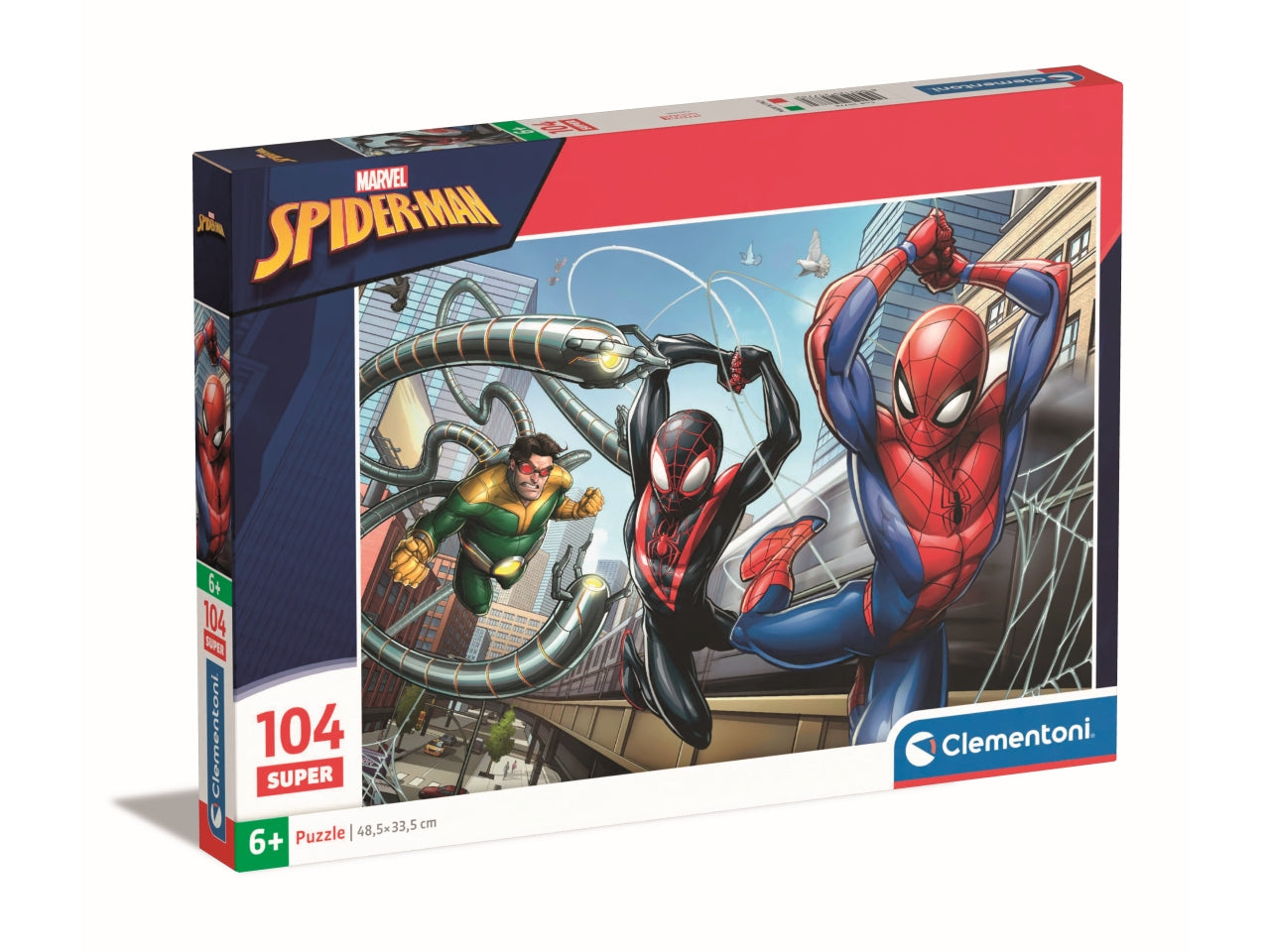 Puzzle 104 pezzi super spiderman