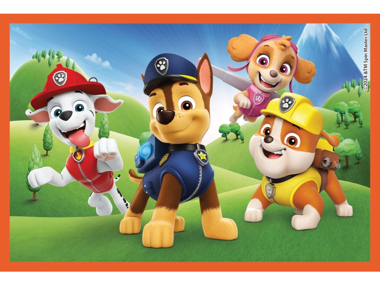 Paw patrol Puzzle da cubi 6 pezzi