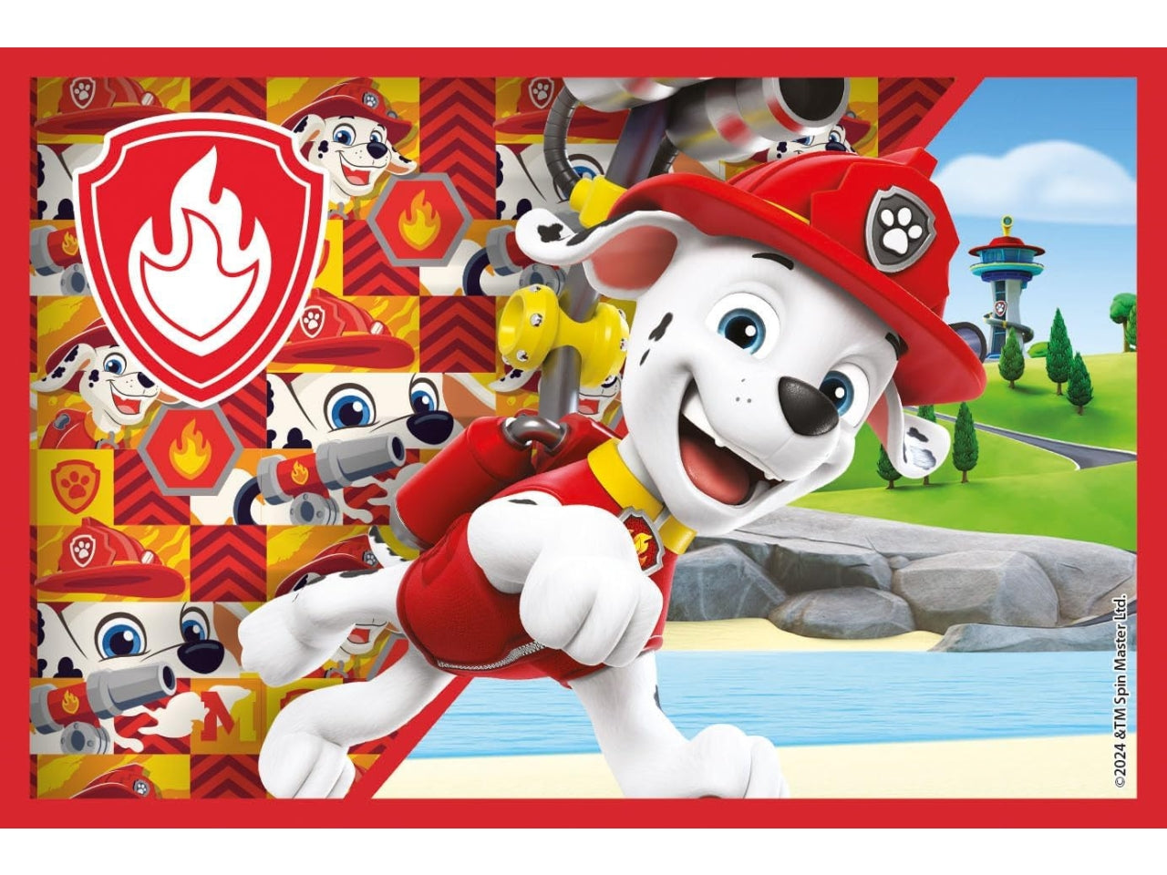 Paw patrol Puzzle da cubi 6 pezzi