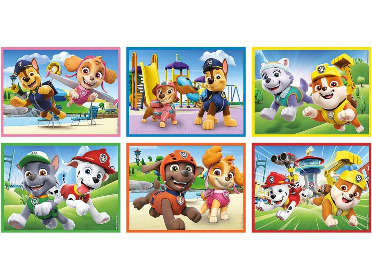 Puzzle 12 cubi Paw Patrol in cartone, 12x8 cm, 3+ anni, Made in Italy - Clementoni