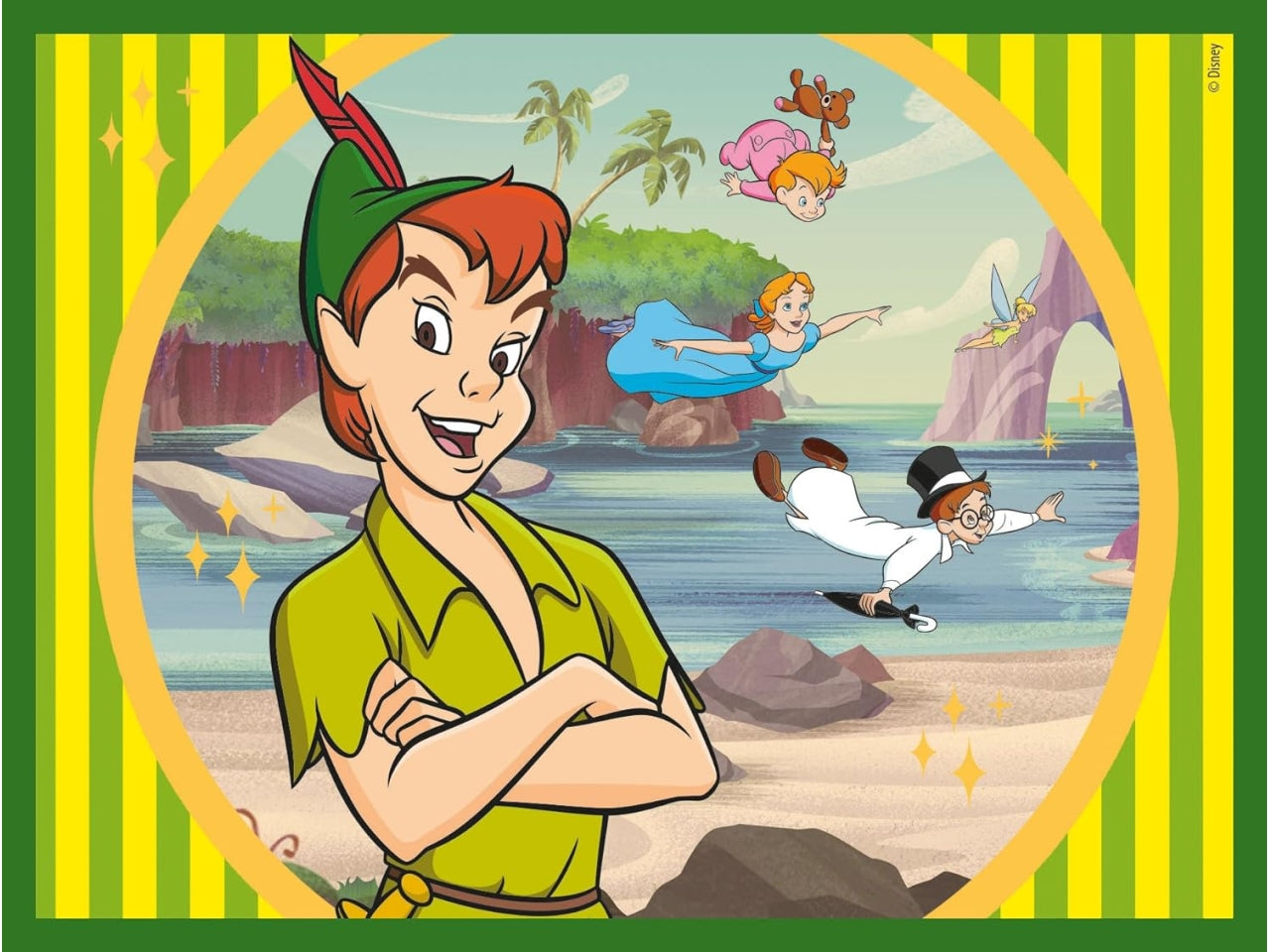 Disney classics Puzzle da cubi 12 pezzi
