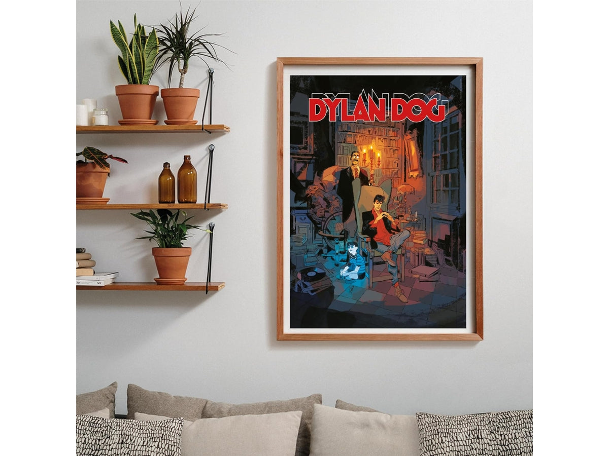 Puzzle 1000 pezzi fumetto Dylan Dog, 50x70 cm con poster incluso, 18+ anni, Made in Italy - Clementoni