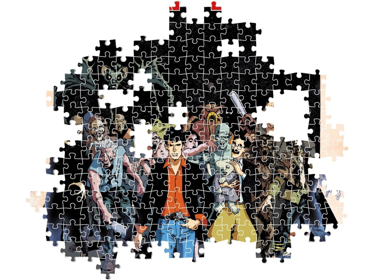 Puzzle 1000 pezzi Dylan Dog, 50x70 cm con poster incluso, 18+ anni, Made in Italy - Clementoni
