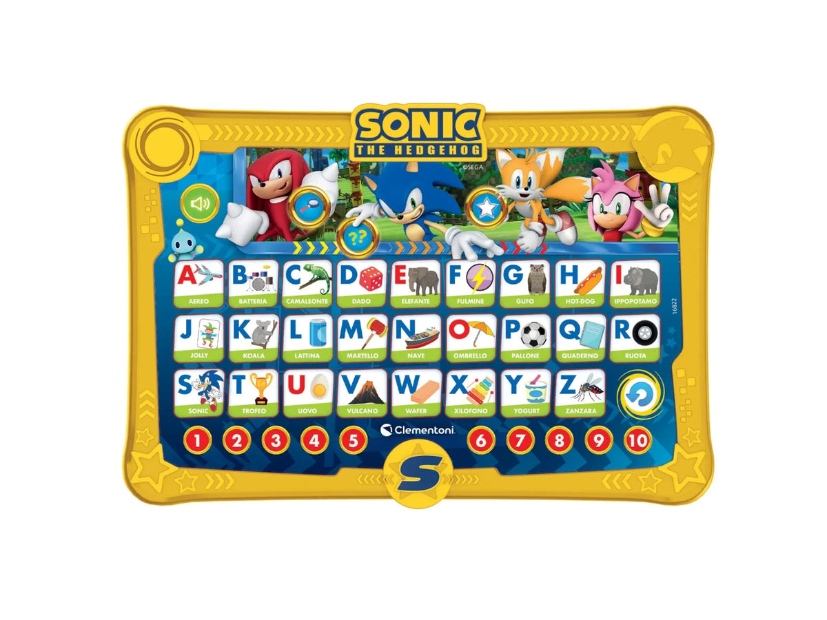 Ela Sonic Alphabet Pad Gioco Educativo - Clementoni $