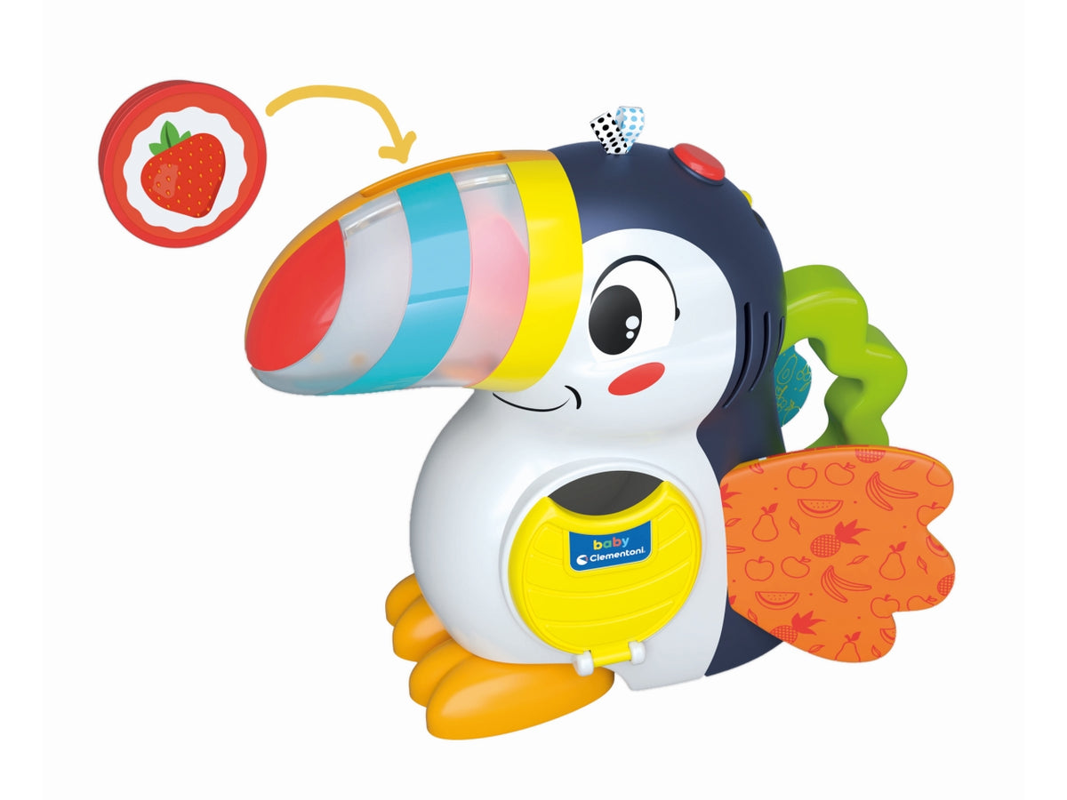Gioco Educativo Parlante Giuliano il Tucano: Frutta e Colori - Clementoni $