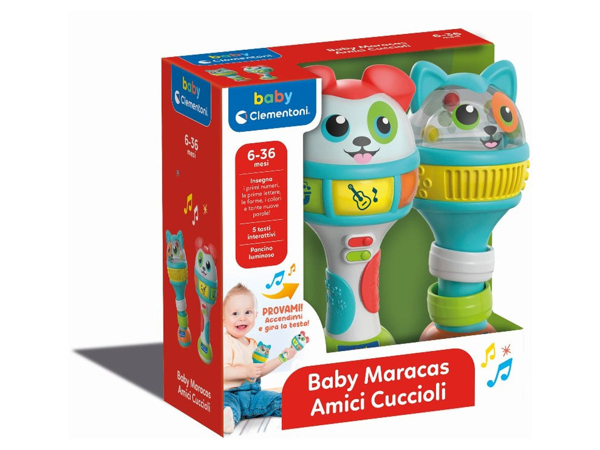 Baby maracas amici cuccioli