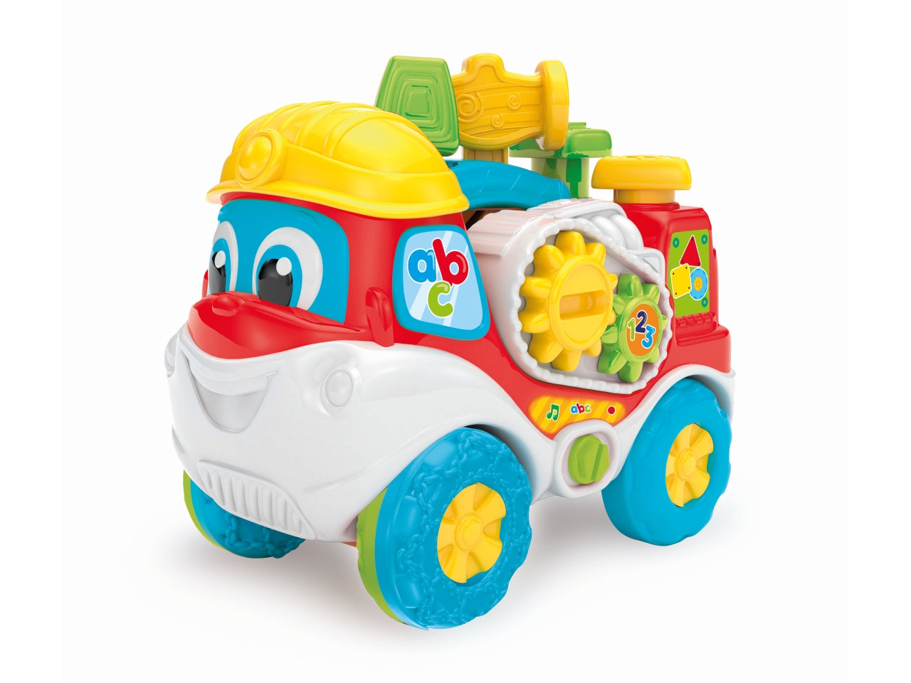 Camion giocattolo Tool Truck 24 per Attività , Coloratissimo e Interattivo - Clementoni