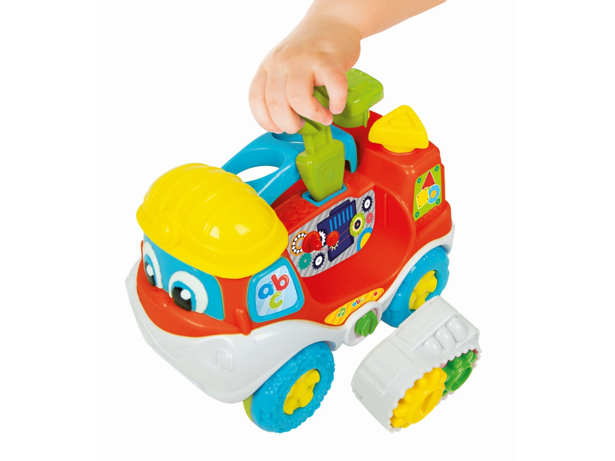 Camion giocattolo Tool Truck 24 per Attività , Coloratissimo e Interattivo - Clementoni