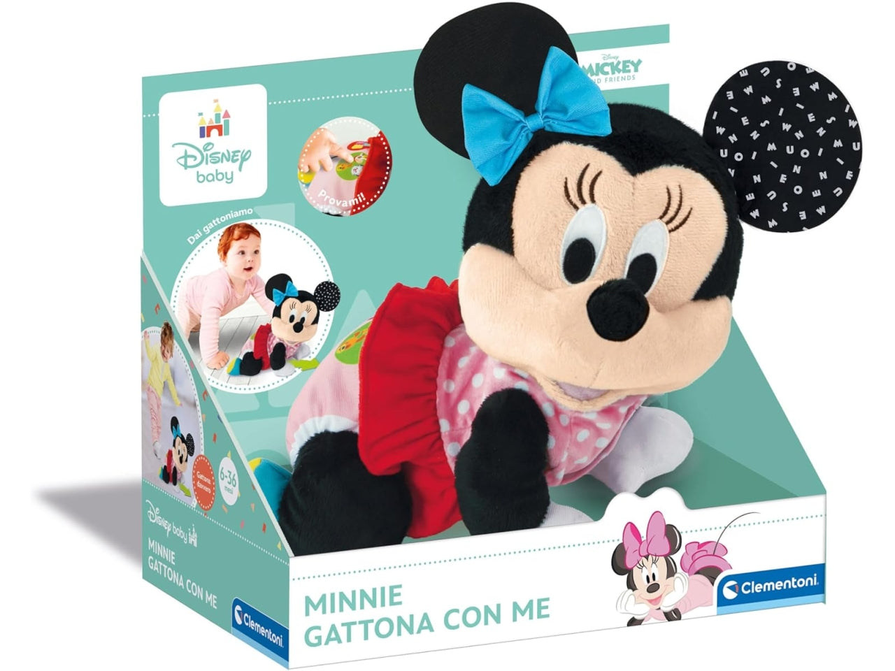 Disney Baby Minnie Gattona Con Me Gioco Attivo - Clementoni