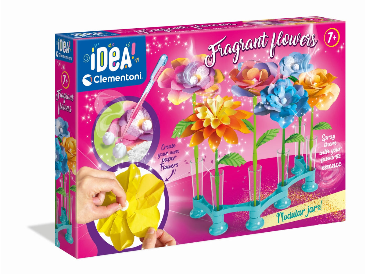 Composizione giocattolo Idea Fiori: Creativa e Profumata, età consigliata: dai 7 anni in su - Clementoni