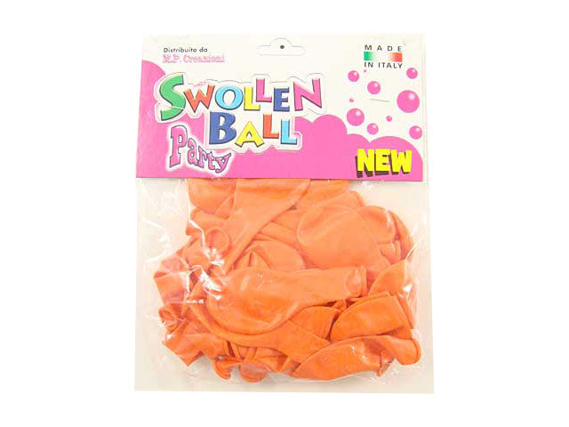 Palloncini gomma 40 pezzi arancio 177