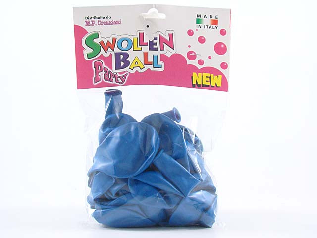 Palloncini gomma 25 pezzi blu 884