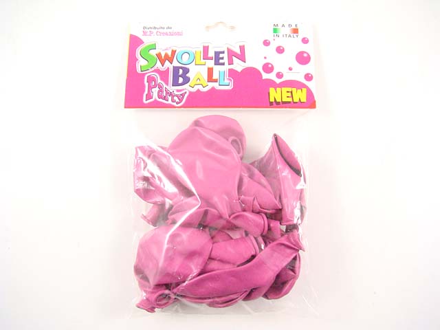 Palloncini gomma 25 pezzi fucsia 886