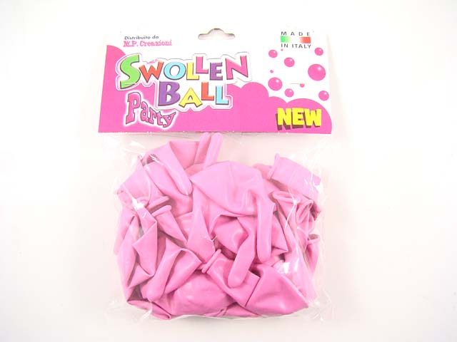 Palloncini gomma 20 pezzi rosa 1029
