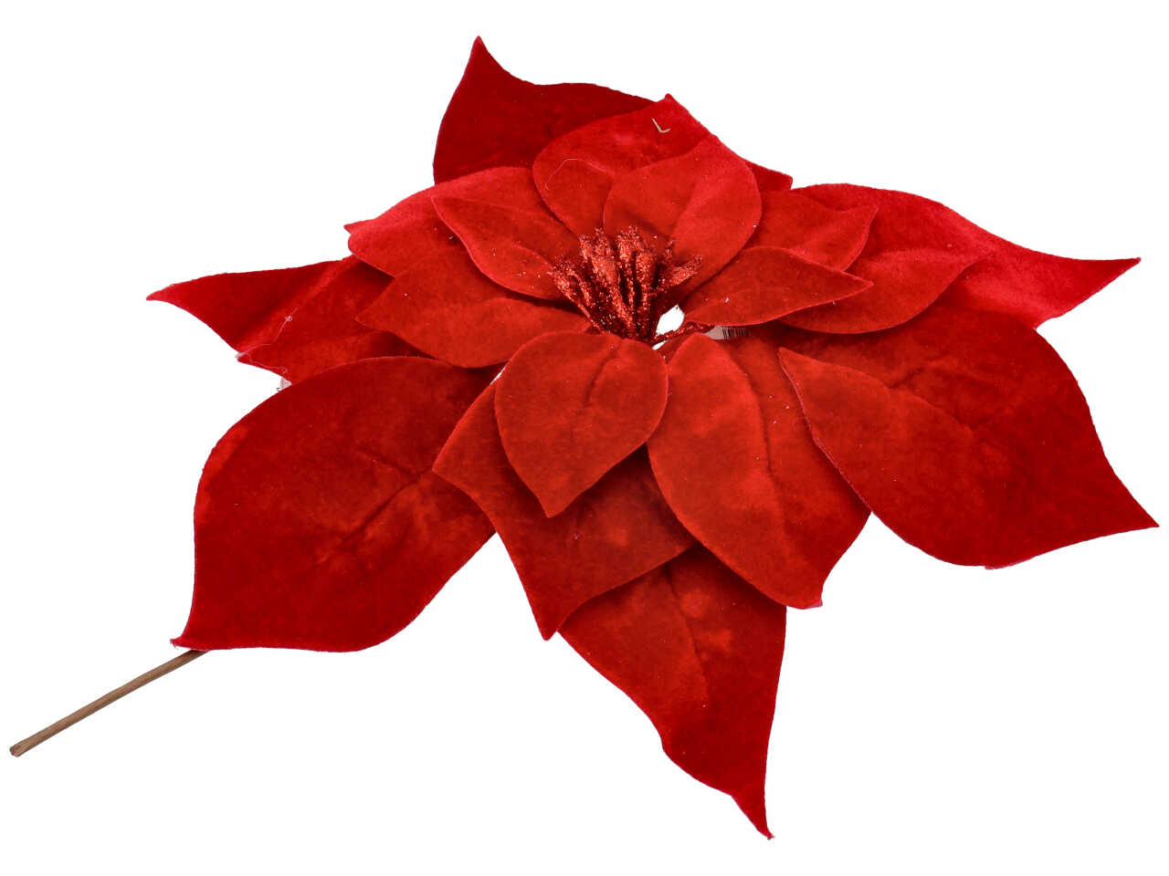 Rametto stella 20cm rosso
