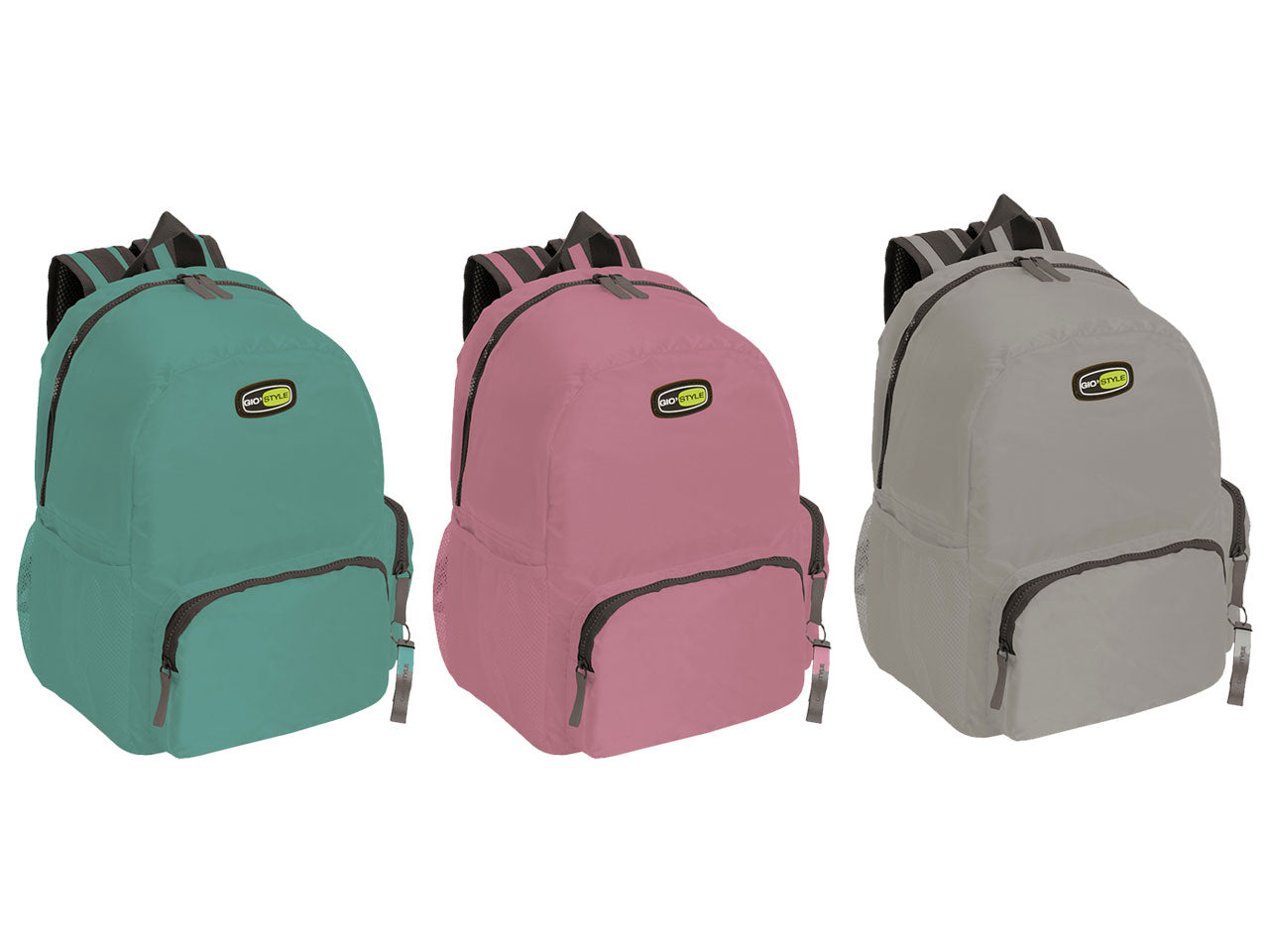 Zaino termico capacità 17l in poliestere 3 colori assortiti, Vela + Backpack Pastel 26x18x40 cm - Giò Style
