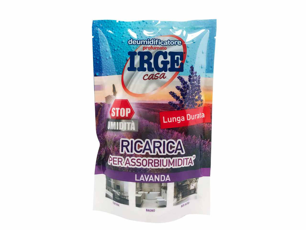 Irge ricarica per deumidificatore 450gr profumazioni assortiti