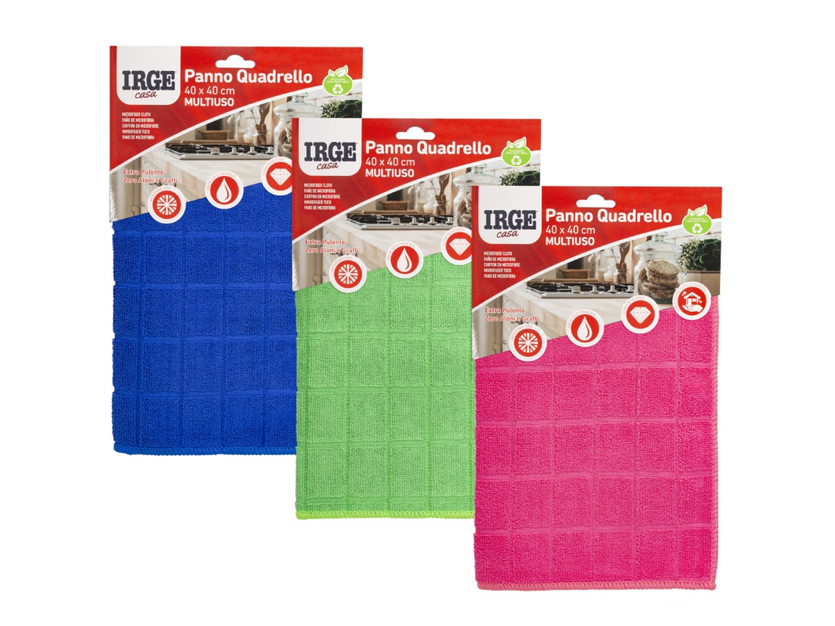 Panno quadro in microfibra irge misura 40x40cm $