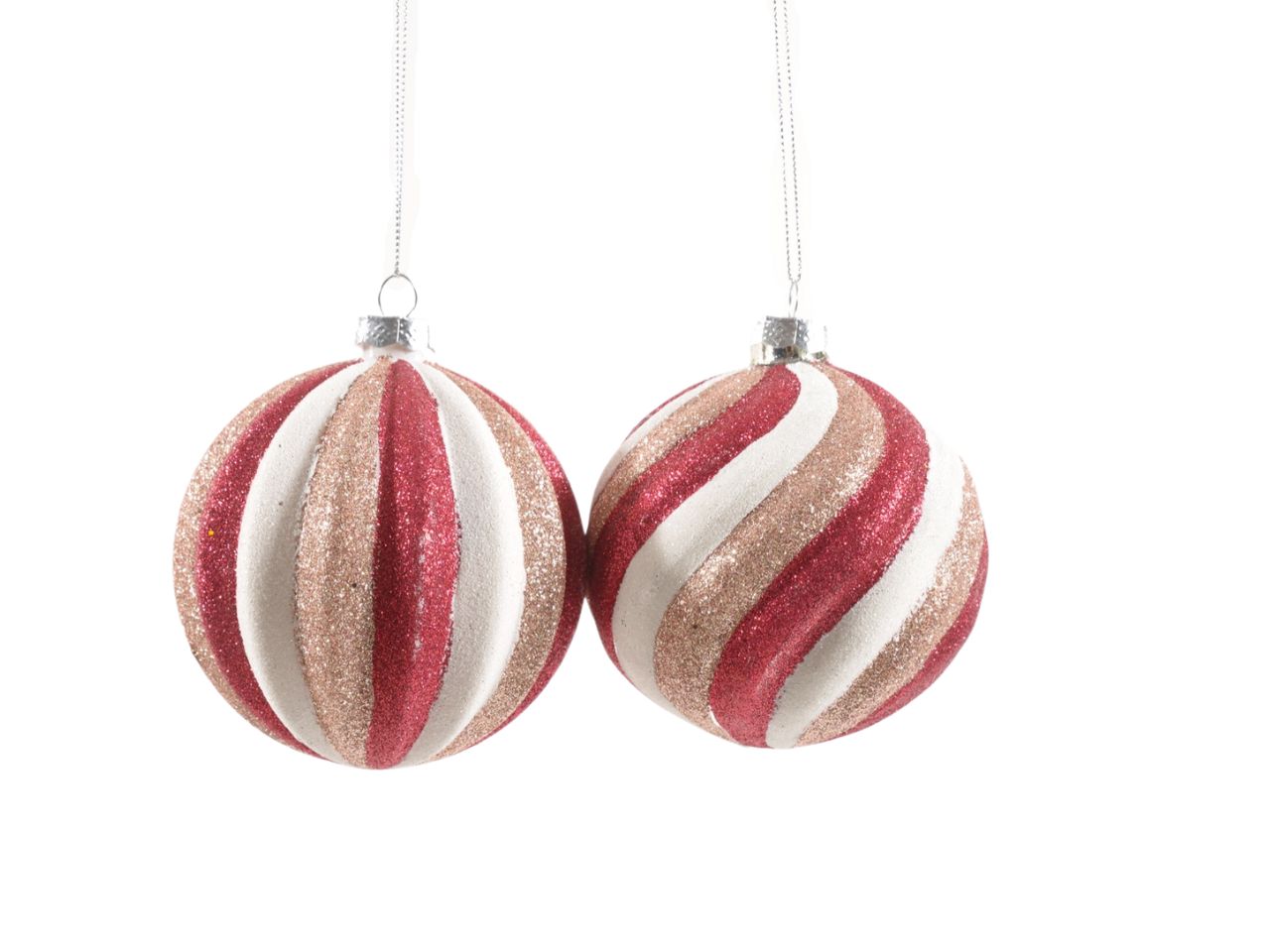 Palla di natale "circus" in vetro diam.10cm decori assortiti