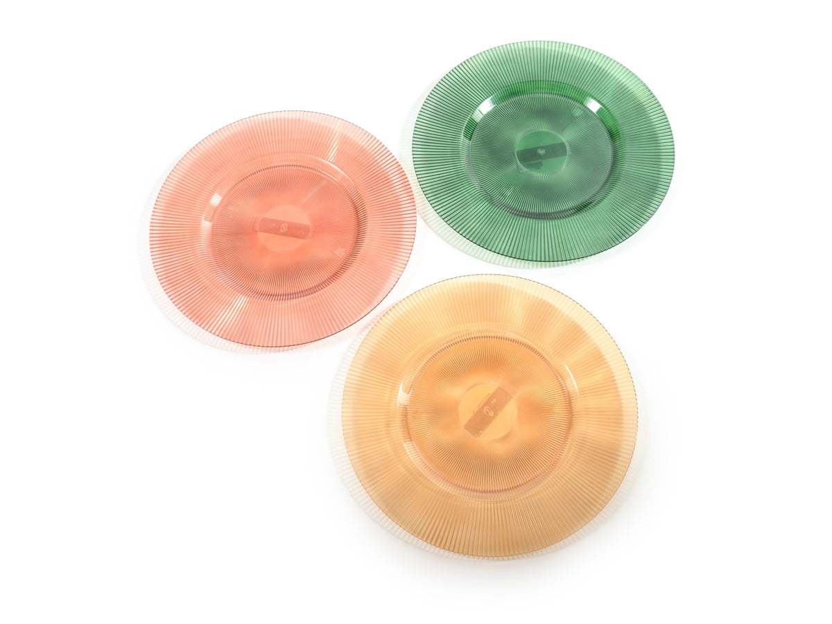 Sottopiatto in plastica d.33cm colori assortiti