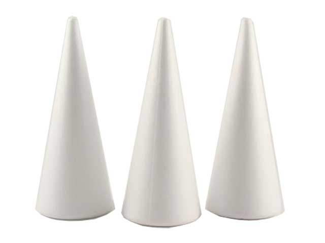 Cono espanso 25x10cm - 3 pezzi