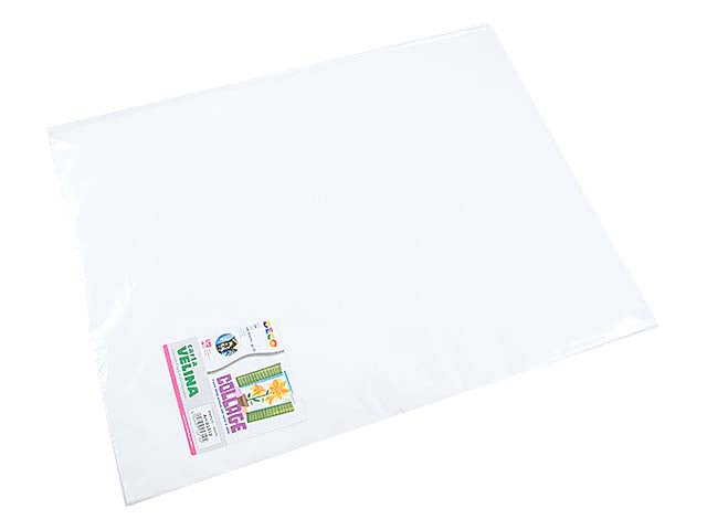 Carta velina bianca 50x76cm - 24 pezzi