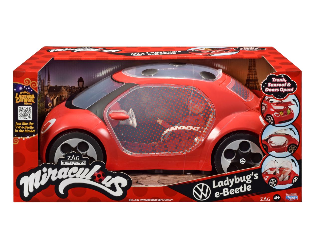Miraculous - vw e-beetle car $