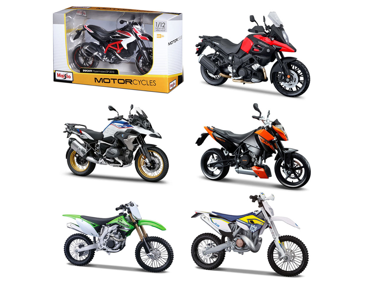 Auto motorcycles scala1:12 $