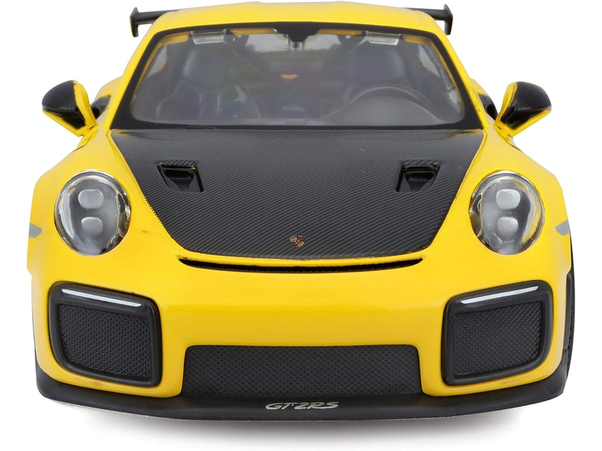 Auto Porsche 911 GT2 RS giallo scala 1:24
