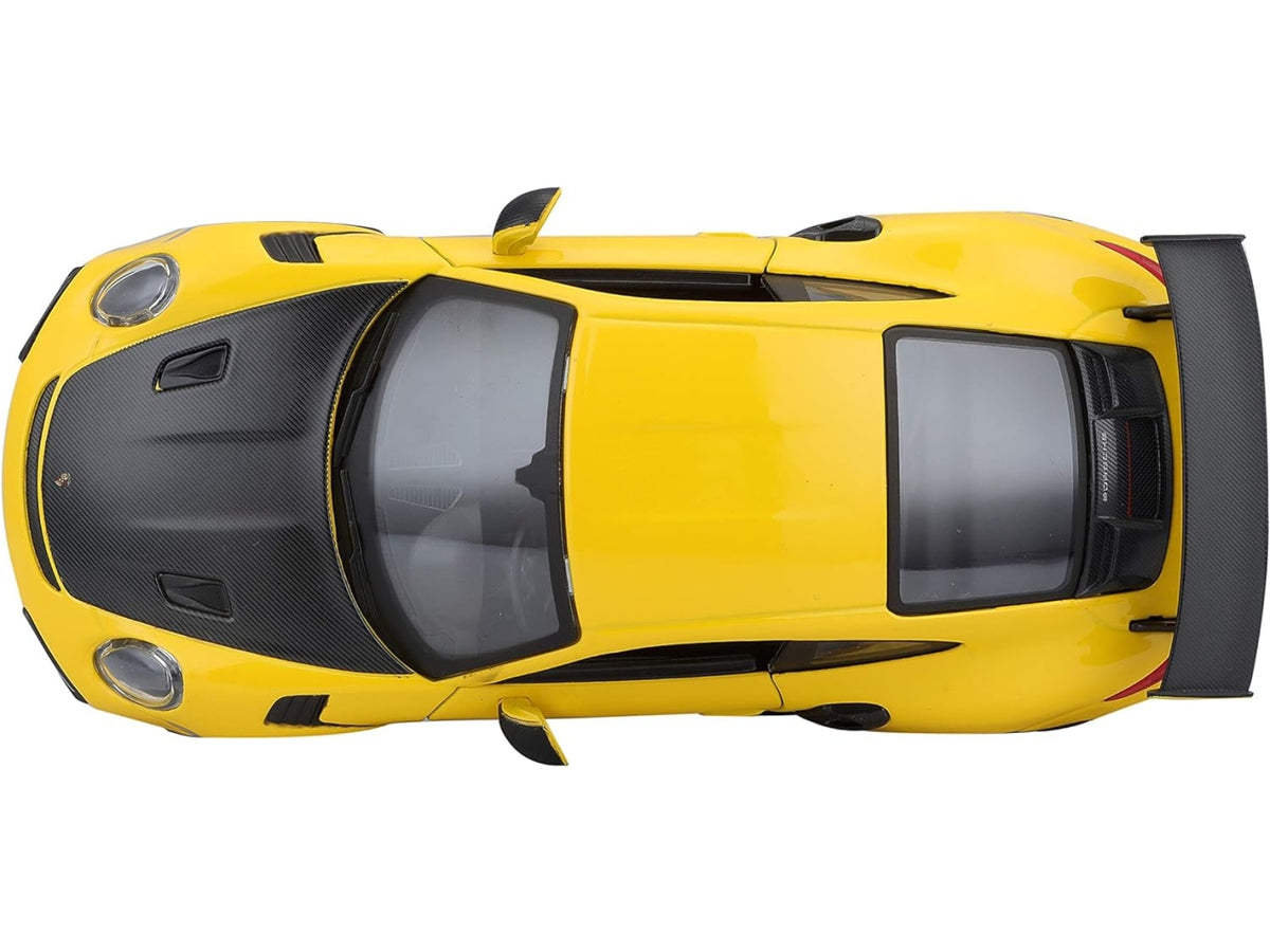 Auto Porsche 911 GT2 RS giallo scala 1:24