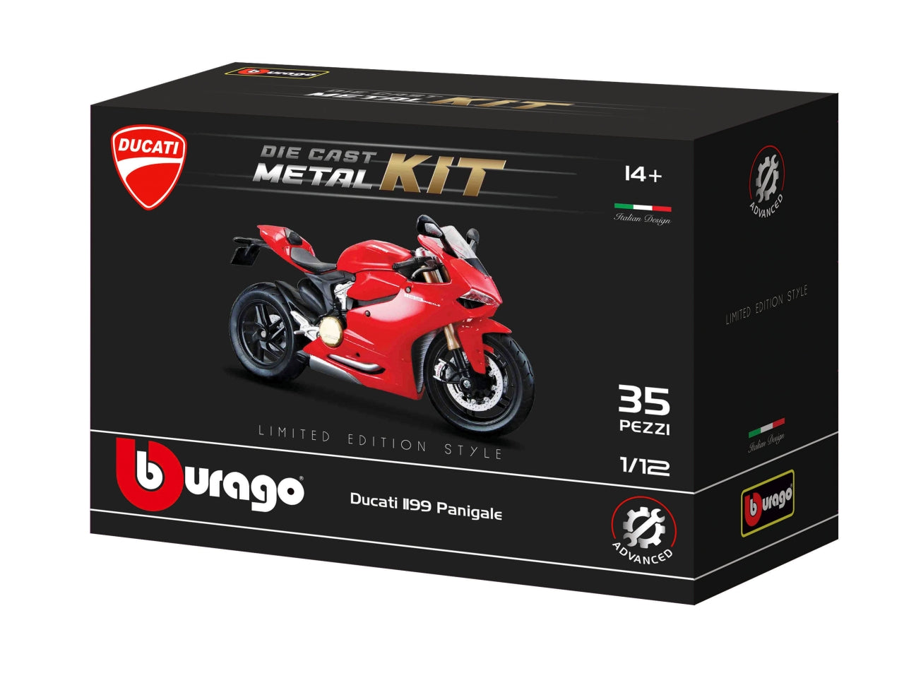 Model kit ducati 1199 panigale in scala 1:12