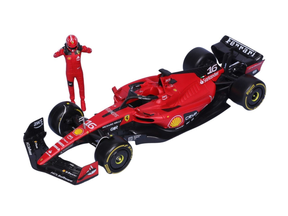 Auto Race w/driver ferrari sf-23 scala 1:24 $