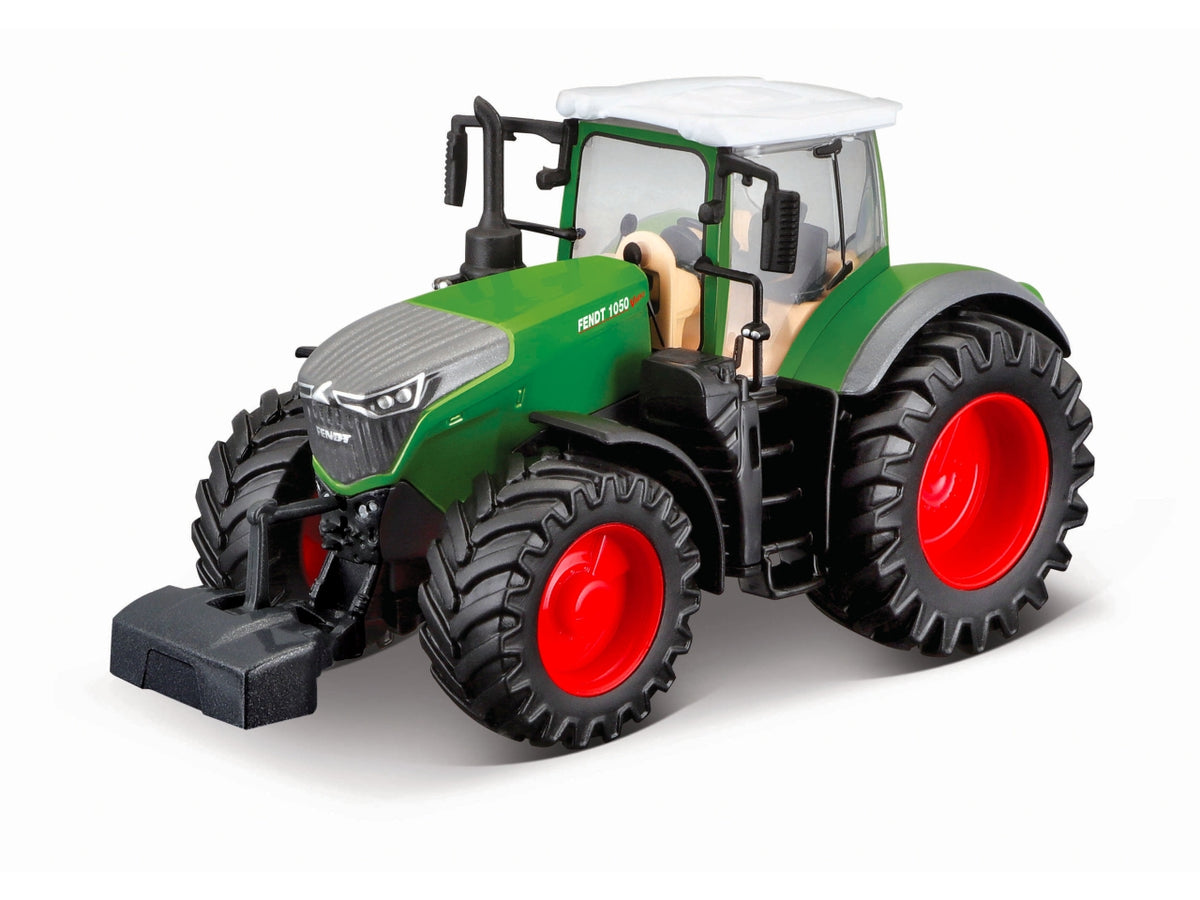 Modellino Trattori Motorizzati 10cm - Modelli Assortiti: Die-cast, Colori Assortiti, Licenze Ufficiali, Retrocarica, Dimensioni 7,9x15,2x10,7 cm, Età 3+ | Burago